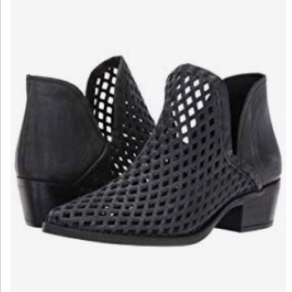 CoolWay Leather Booties Size 10 - Picture 1 of 7